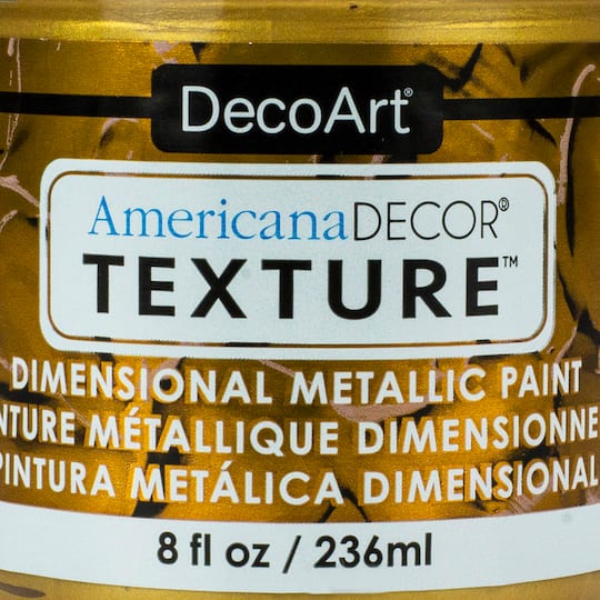 DecoArt® Americana Décor® Texture™ Dimensional Metallic Paint